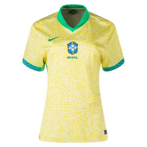 Brasil Dame Hjemmedrakt 2024 Fotballdrakter