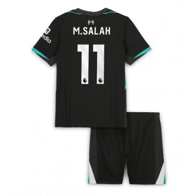 Liverpool M.Salah 11 Barn Borte Draktsett 2024 2025 Fotballdrakter