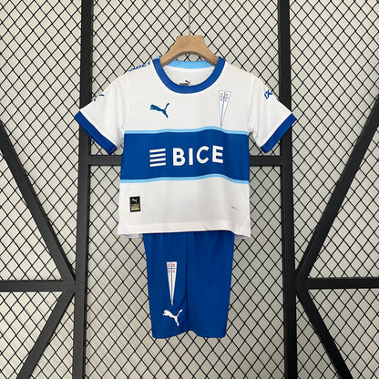 23-25 kids Deportivo Universidad Católica Hjemme Fotballdrakter