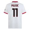 AC Milan Christian Pulisic 11 Bortedrakt 2024 25 Fotballdrakter