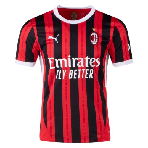AC Milan Christian Pulisic 11 Hjemmedrakt 2024 25 Fotballdrakter
