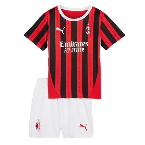 AC Milan Barn Hjemme Draktsett 2024 25 Fotballdrakter