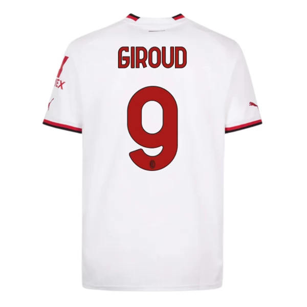 AC Milan Giroud 9 Bortedrakt 2022-23 Fotballdrakter