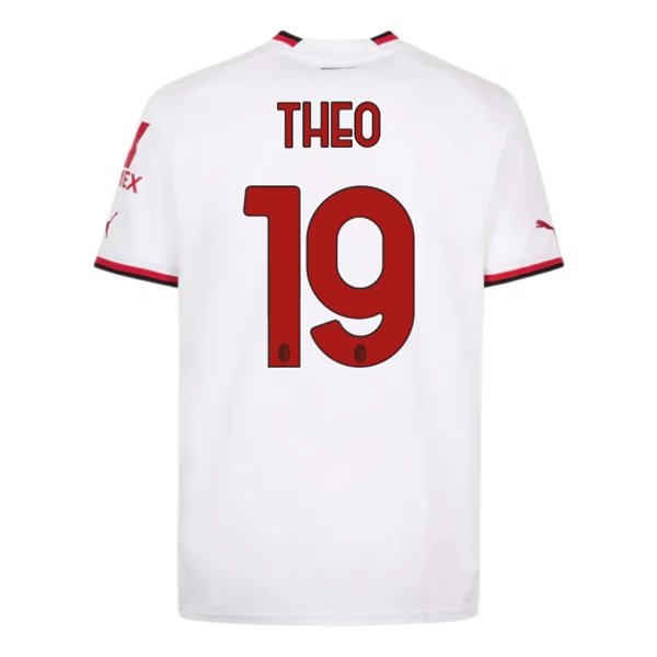 AC Milan Theo 19 Bortedrakt 2022-23 Fotballdrakter