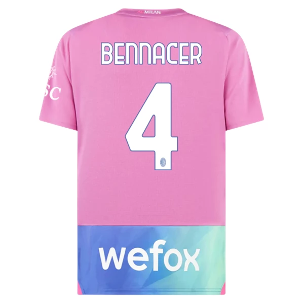 AC Milan Bennacer 4 Tredjedrakt 2023 24 Fotballdrakter