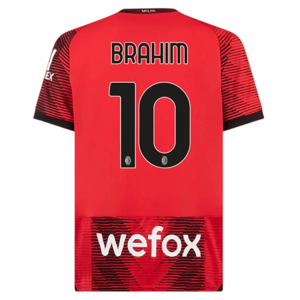 AC Milan Brahim 10 Hjemmedrakt 2023 24 Fotballdrakter
