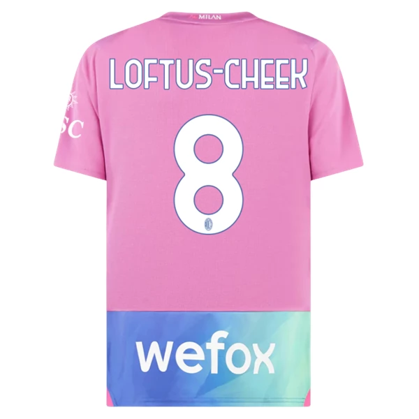 AC Milan Loftus-Cheek 8 Tredjedrakt 2023-24 Fotballdrakter