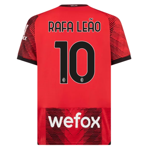 AC Milan Rafael Leão 10 Hjemmedrakt 2023-24 Fotballdrakter