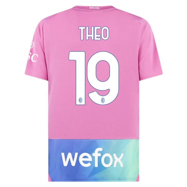 AC Milan Theo 19 Tredjedrakt 2023-24 Fotballdrakter