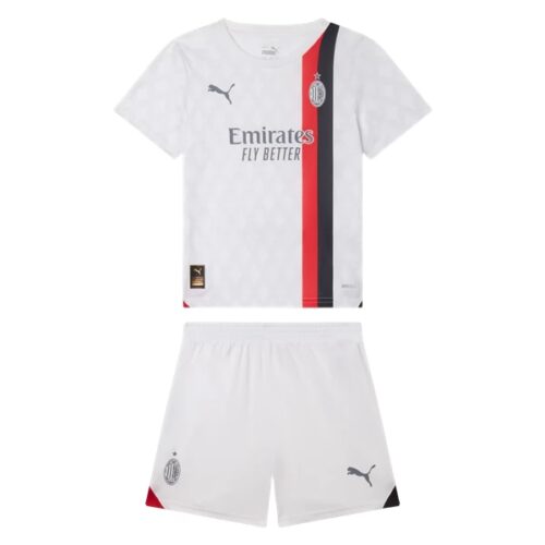 AC Milan Barn Borte Draktsett 2023 2024 Fotballdrakter