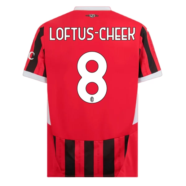 AC Milan Loftus-Cheek 8 Hjemmedrakt 2024-25 Fotballdrakter