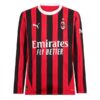 AC Milan Morata 7 Hjemmedrakt 2024 25 Fotballdrakter Langermet