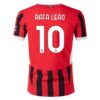AC Milan Rafael Leão 10 Hjemmedrakt 2024 25 Fotballdrakter
