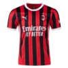 AC Milan Rafael Leão 10 Hjemmedrakt 2024 25 Fotballdrakter