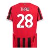 AC Milan Thiaw 28 Hjemmedrakt 2024 25 Fotballdrakter