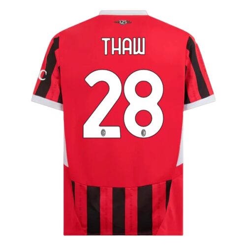 AC Milan Thiaw 28 Hjemmedrakt 2024 25 Fotballdrakter