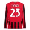 AC Milan Tomori 23 Hjemmedrakt 2024 25 Fotballdrakter Langermet