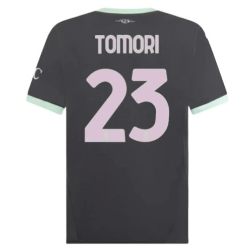 AC Milan Tomori 23 Tredjedrakt 2024 25 Fotballdrakter