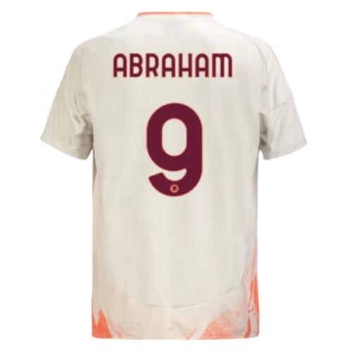 AS Roma Abraham 9 Bortedrakt 2024 25 Fotballdrakter