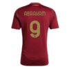 AS Roma Abraham 9 Hjemmedrakt 2024 25 Fotballdrakter