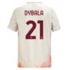 AS Roma Dybala 21 Bortedrakt 2024 25 Fotballdrakter