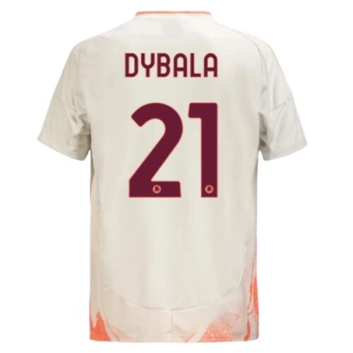AS Roma Dybala 21 Bortedrakt 2024 25 Fotballdrakter