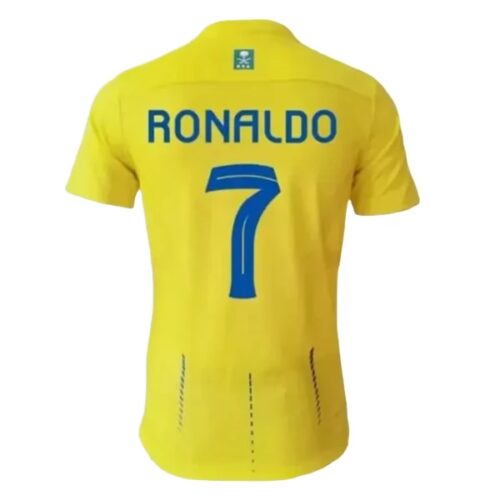 Al Nassr FC Cristiano Ronaldo 7 Hjemmedrakt 2023 24 Fotballdrakter