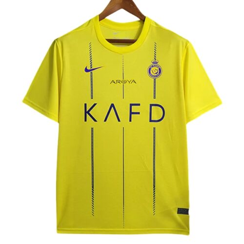 Al Nassr FC Cristiano Ronaldo 7 Hjemmedrakt 2023 24 Fotballdrakter