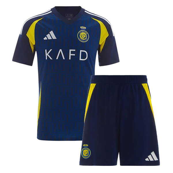 Al-Nassr FC Barn Borte Draktsett 2024-2025 Fotballdrakter