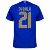 Argentina Paulo Dybala 21 Borte Fotballdrakter 2024