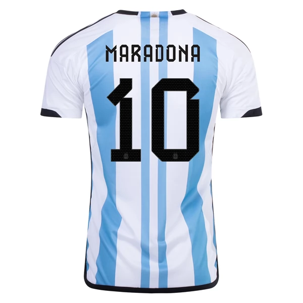 Argentinien Maradona 10 Hjemmedrakt 2022 Fotballdrakter