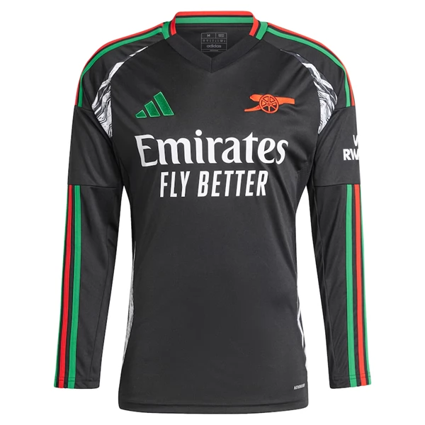 Arsenal Bortedrakt 2024-25 Fotballdrakter – Langermet