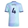 Arsenal Ben White 4 Tredjedrakt 2024 25 Fotballdrakter