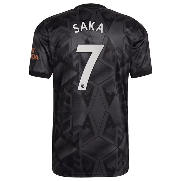 Arsenal Bukayo Saka 7 Bortedrakt 2022-23 Fotballdrakter