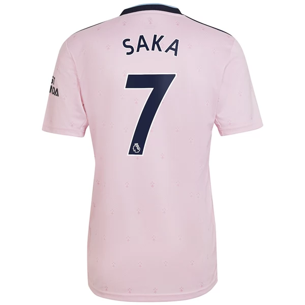 Arsenal Bukayo Saka 7 Tredjedrakt 2022-23 Fotballdrakter