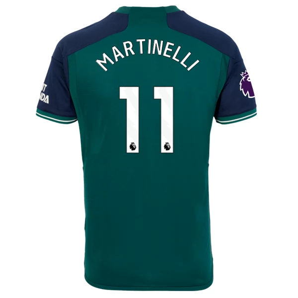 Arsenal Martinelli 11 Tredjedrakt 2023-24 Fotballdrakter