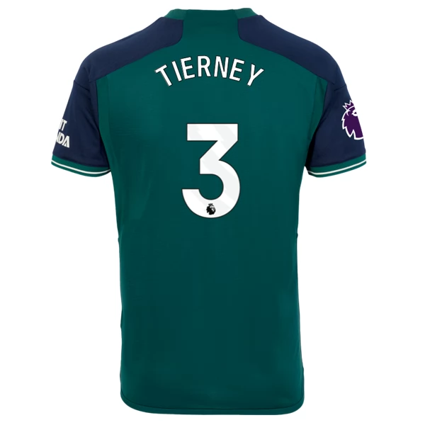 Arsenal Tierney 3 Tredjedrakt 2023-24 Fotballdrakter