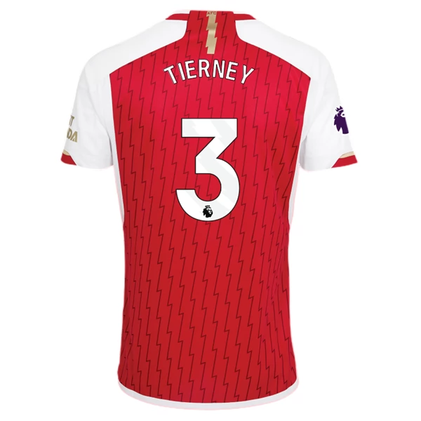 Arsenal Tierney 3 Hjemmedrakt 2023-24 Fotballdrakter