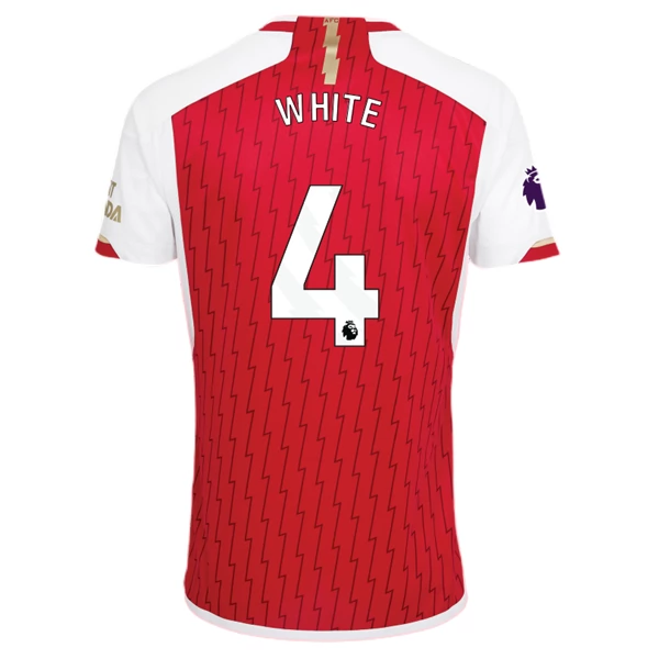 Arsenal Ben White 4 Hjemmedrakt 2023-24 Fotballdrakter