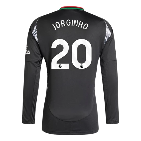 Arsenal Jorginho 20 Bortedrakt 2024 25 Fotballdrakter Langermet