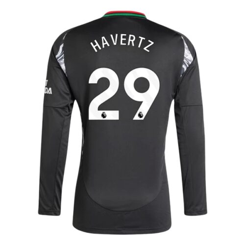 Arsenal Kai Havertz 29 Bortedrakt 2024 25 Fotballdrakter Langermet