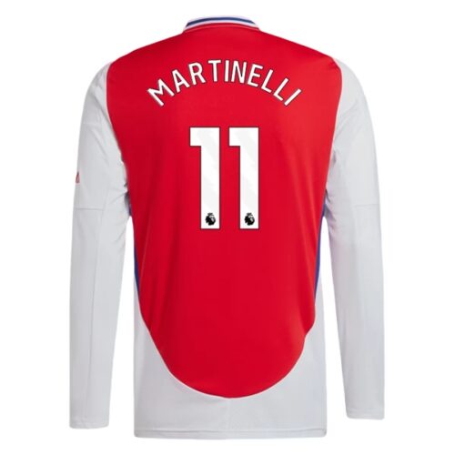 Arsenal Martinelli 11 Hjemmedrakt 2024 25 Fotballdrakter Langermet