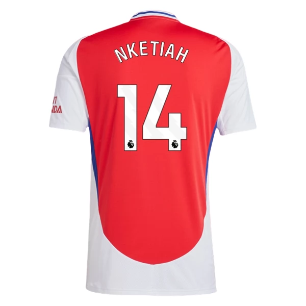 Arsenal Nketiah 14 Hjemmedrakt 2024-25 Fotballdrakter