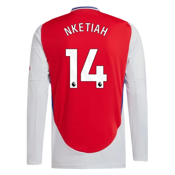 Arsenal Nketiah 14 Hjemmedrakt 2024-25 Fotballdrakter – Langermet