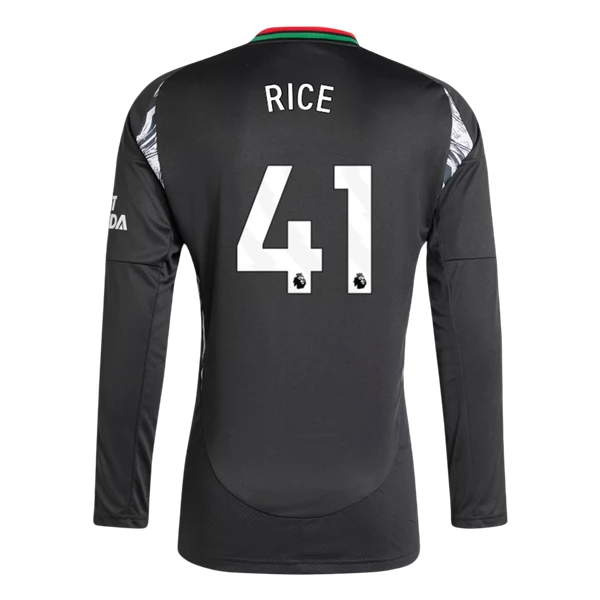 Arsenal Rice 41 Bortedrakt 2024-25 Fotballdrakter – Langermet