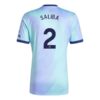 Arsenal Saliba 2 Tredjedrakt 2024 25 Fotballdrakter