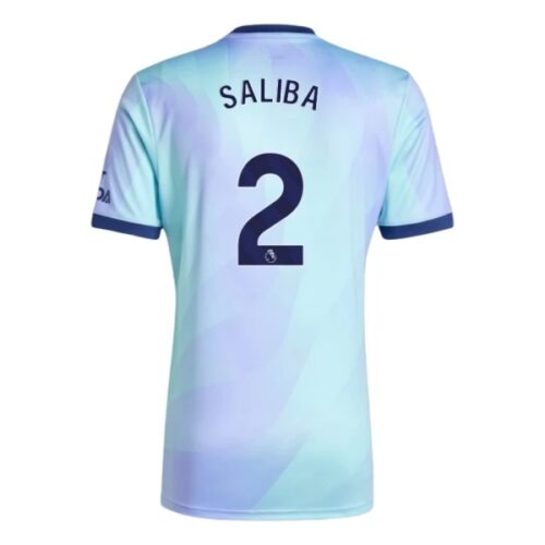 Arsenal Saliba 2 Tredjedrakt 2024 25 Fotballdrakter
