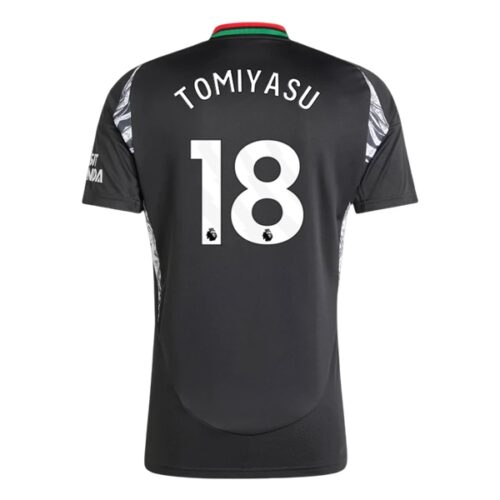 Arsenal Tomiyasu 18 Bortedrakt 2024 25 Fotballdrakter