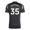 Arsenal Zinchenko 35 Bortedrakt 2024 25 Fotballdrakter