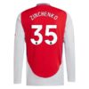 Arsenal Zinchenko 35 Hjemmedrakt 2024 25 Fotballdrakter Langermet